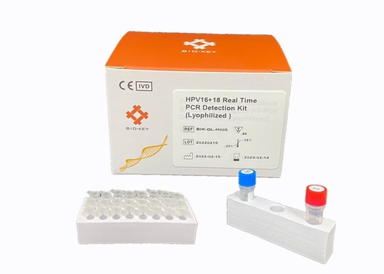 Gerçek Zamanlı HPV PCR Kiti Yüksek Riskli Genotipleme HPV Virüsü Taqman Prob Testi Tespit Ediyor