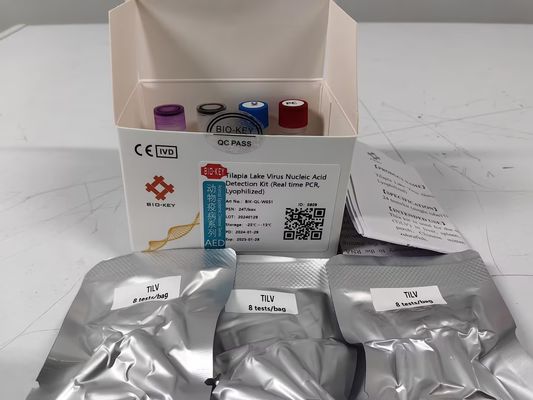 Tilapia Gölü Balık Virüsü Nükleik Asit tespit kiti Gerçek Zamanlı PCR Liyofilize